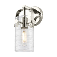 Downtown Urban Sconce Cast Brass Glass