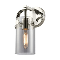 Downtown Urban Sconce Cast Brass Glass