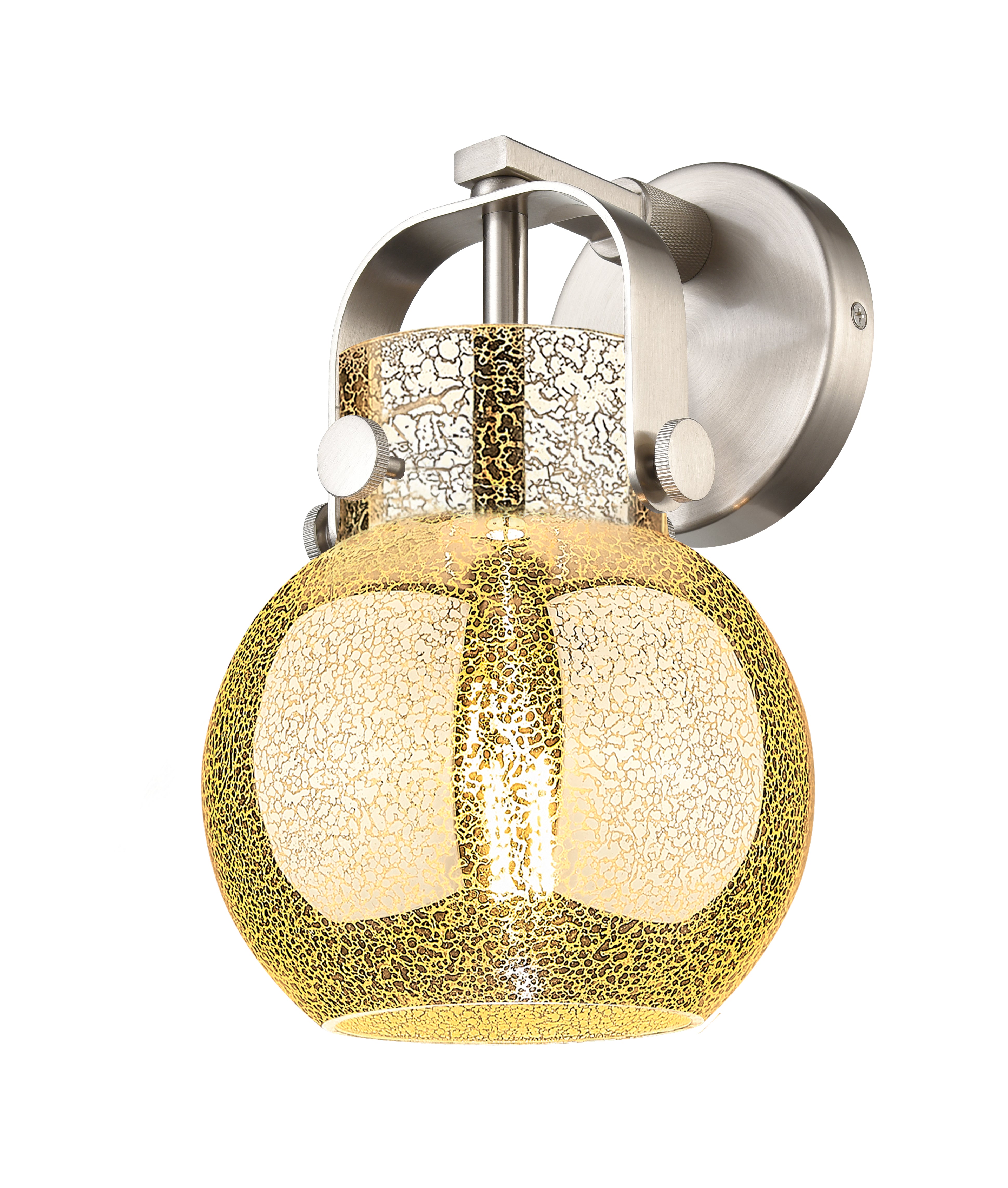 Downtown Urban Sconce Cast Brass Finish