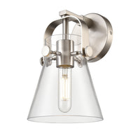 Downtown Urban Sconce Cast Brass Finish