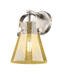 Downtown Urban Sconce Cast Brass Finish
