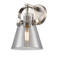 Downtown Urban Sconce Cast Brass Finish