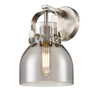 Downtown Urban Sconce Brass Glass Steel