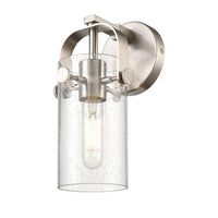 Downtown Urban Sconce Cast Brass Glass