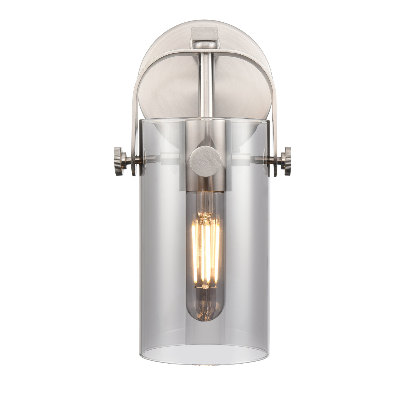 Downtown Urban Sconce Cast Brass Glass