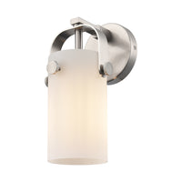 Downtown Urban Sconce Cast Brass Glass