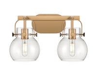 Downtown Urban Bath Vanity Light Cast Brass