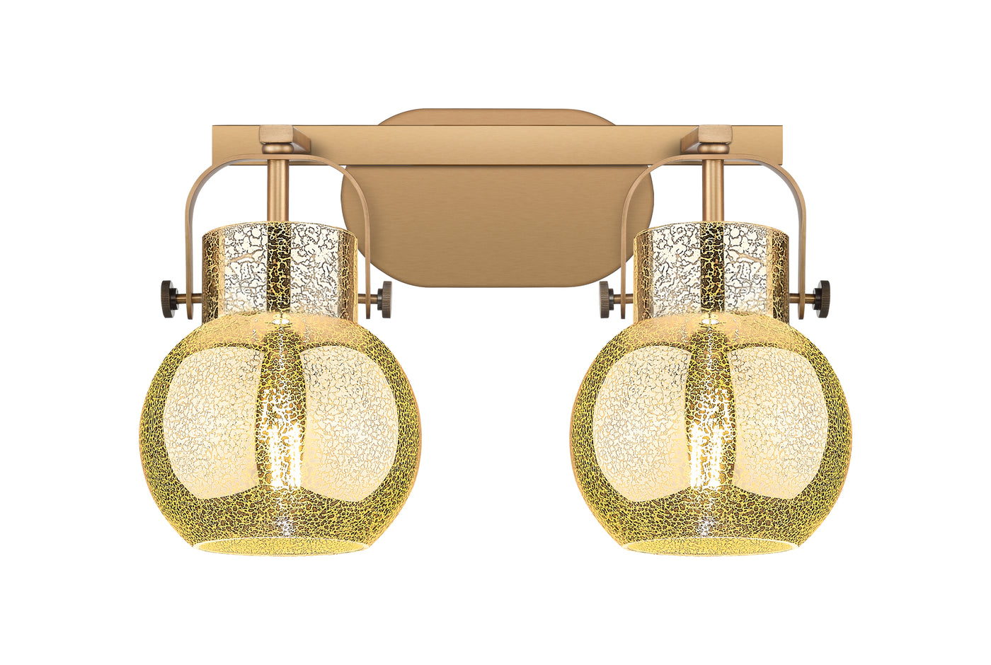 Downtown Urban Bath Vanity Light Cast Brass