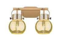 Downtown Urban Bath Vanity Light Cast Brass
