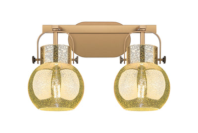 Downtown Urban Bath Vanity Light Cast Brass