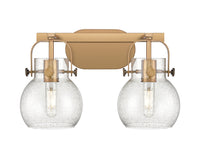 Downtown Urban Bath Vanity Light Cast Brass