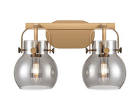 Downtown Urban Bath Vanity Light Cast Brass