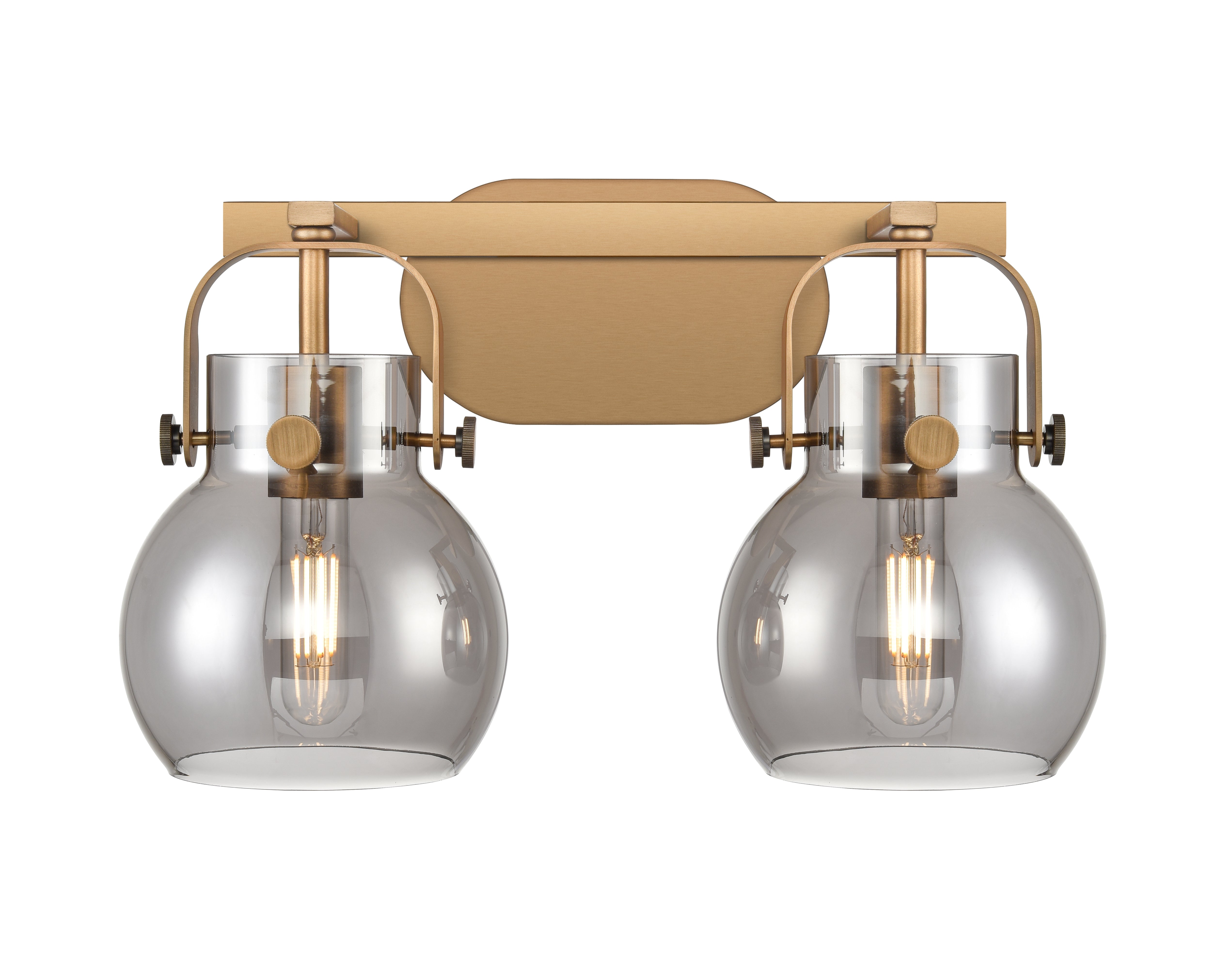 Downtown Urban Bath Vanity Light Cast Brass