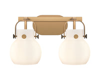 Downtown Urban Bath Vanity Light Cast Brass