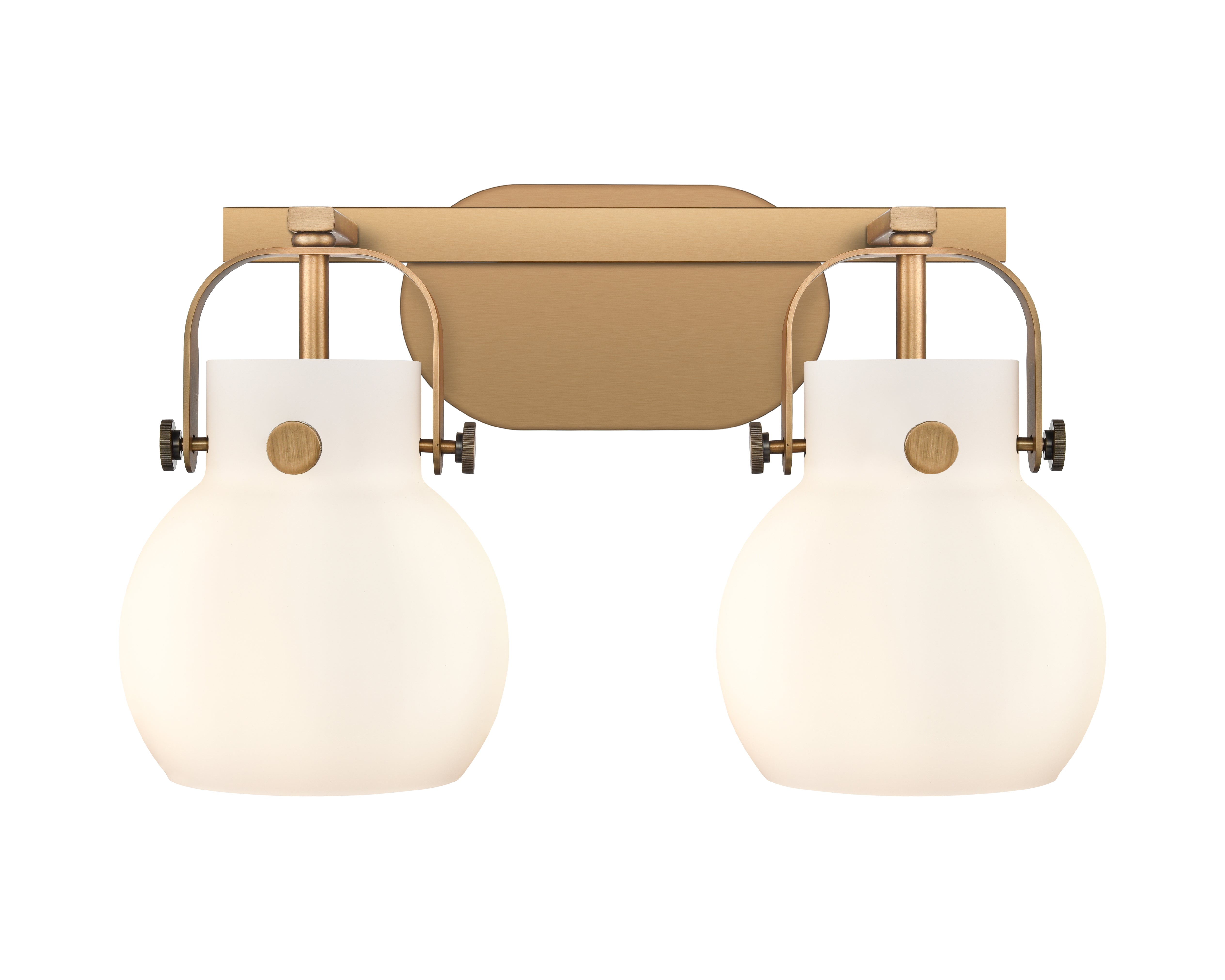 Downtown Urban Bath Vanity Light Cast Brass