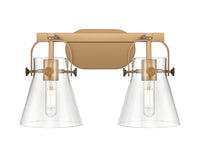 Downtown Urban Bath Vanity Light Cast Brass
