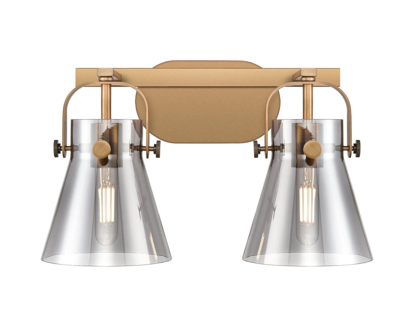 Downtown Urban Bath Vanity Light Cast Brass