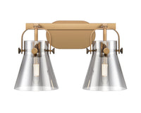 Downtown Urban Bath Vanity Light Cast Brass