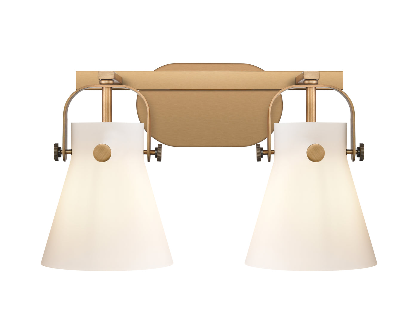Downtown Urban Bath Vanity Light Cast Brass