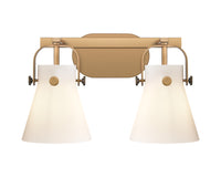 Downtown Urban Bath Vanity Light Cast Brass