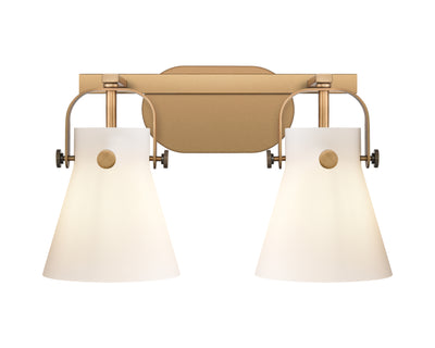 Downtown Urban Bath Vanity Light Cast Brass