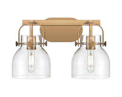 Downtown Urban Bath Vanity Light Cast Brass
