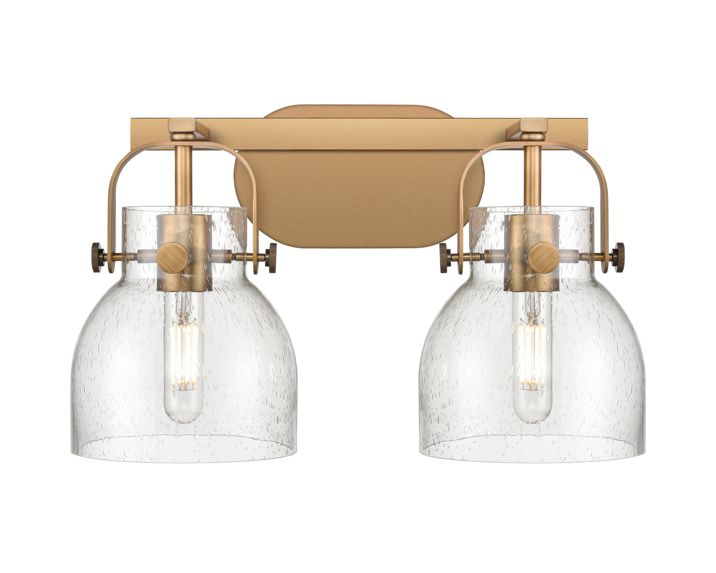 Downtown Urban Bath Vanity Light Cast Brass
