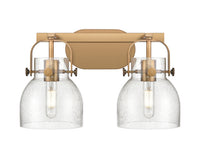 Downtown Urban Bath Vanity Light Cast Brass