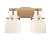 Downtown Urban Bath Vanity Light Cast Brass
