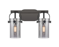 Downtown Urban Bath Vanity Light Brass Glass