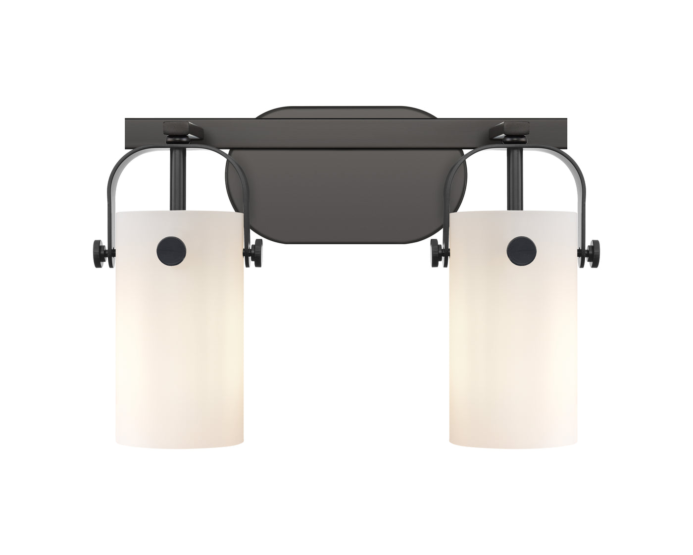 Downtown Urban Bath Vanity Light Brass Glass
