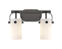 Downtown Urban Bath Vanity Light Brass Glass