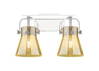 Downtown Urban Bath Vanity Light Cast Brass