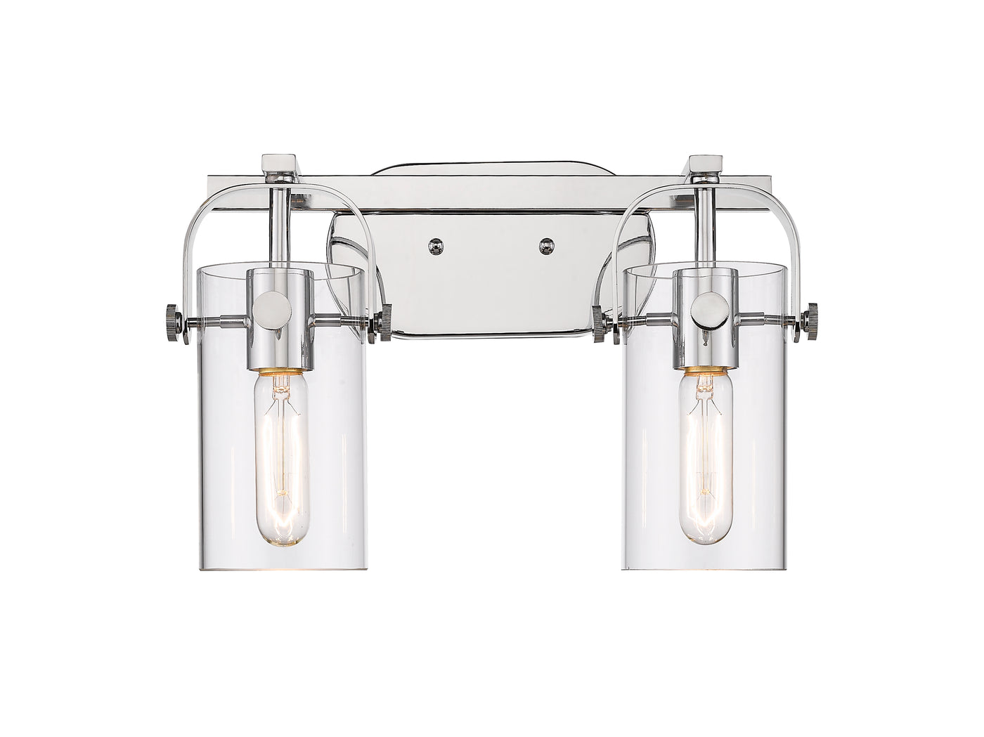 Downtown Urban Bath Vanity Light Brass Glass