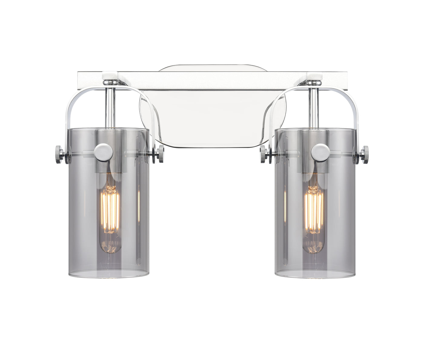 Downtown Urban Bath Vanity Light Brass Glass