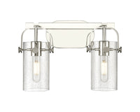 Downtown Urban Bath Vanity Light Brass Glass
