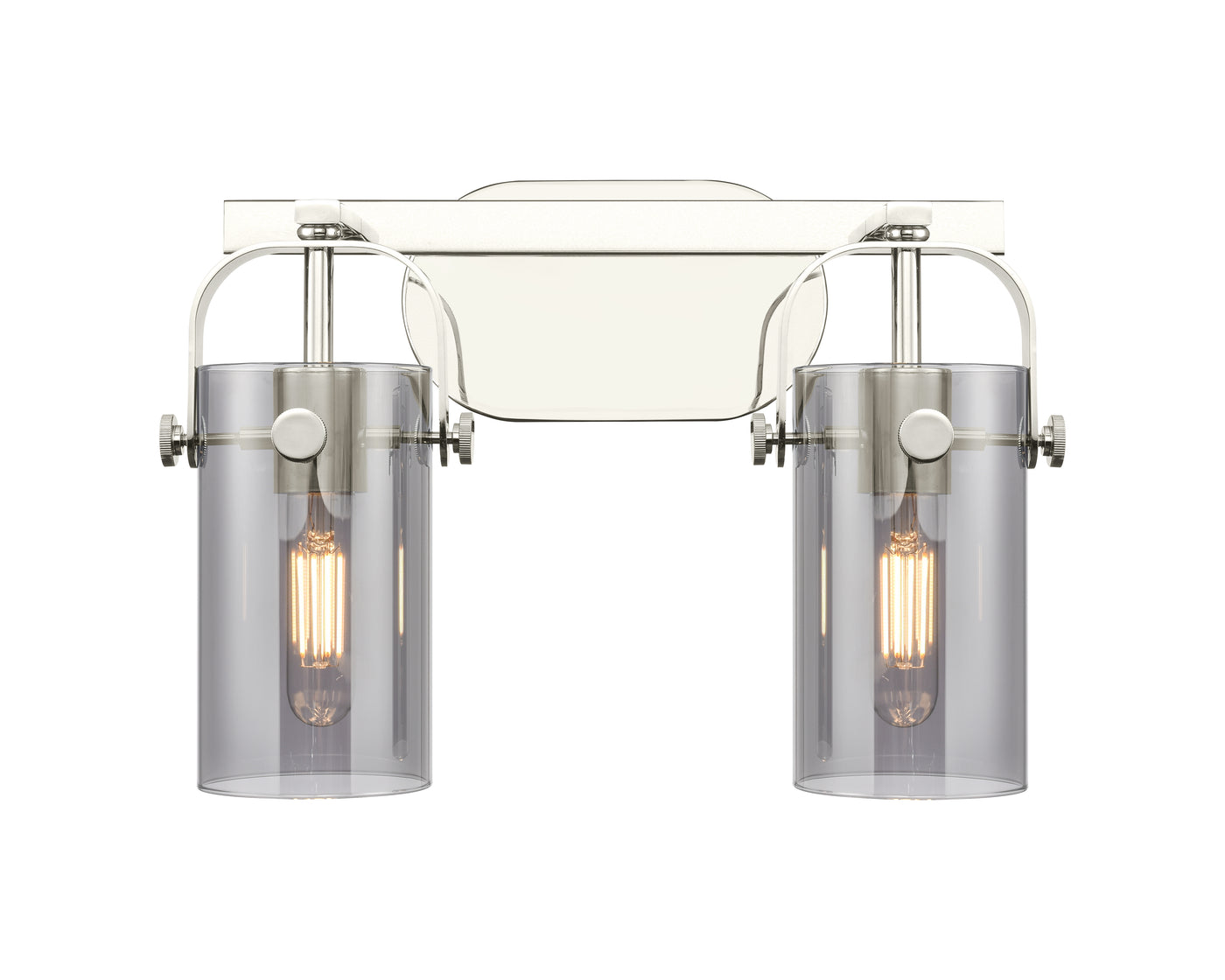 Downtown Urban Bath Vanity Light Brass Glass