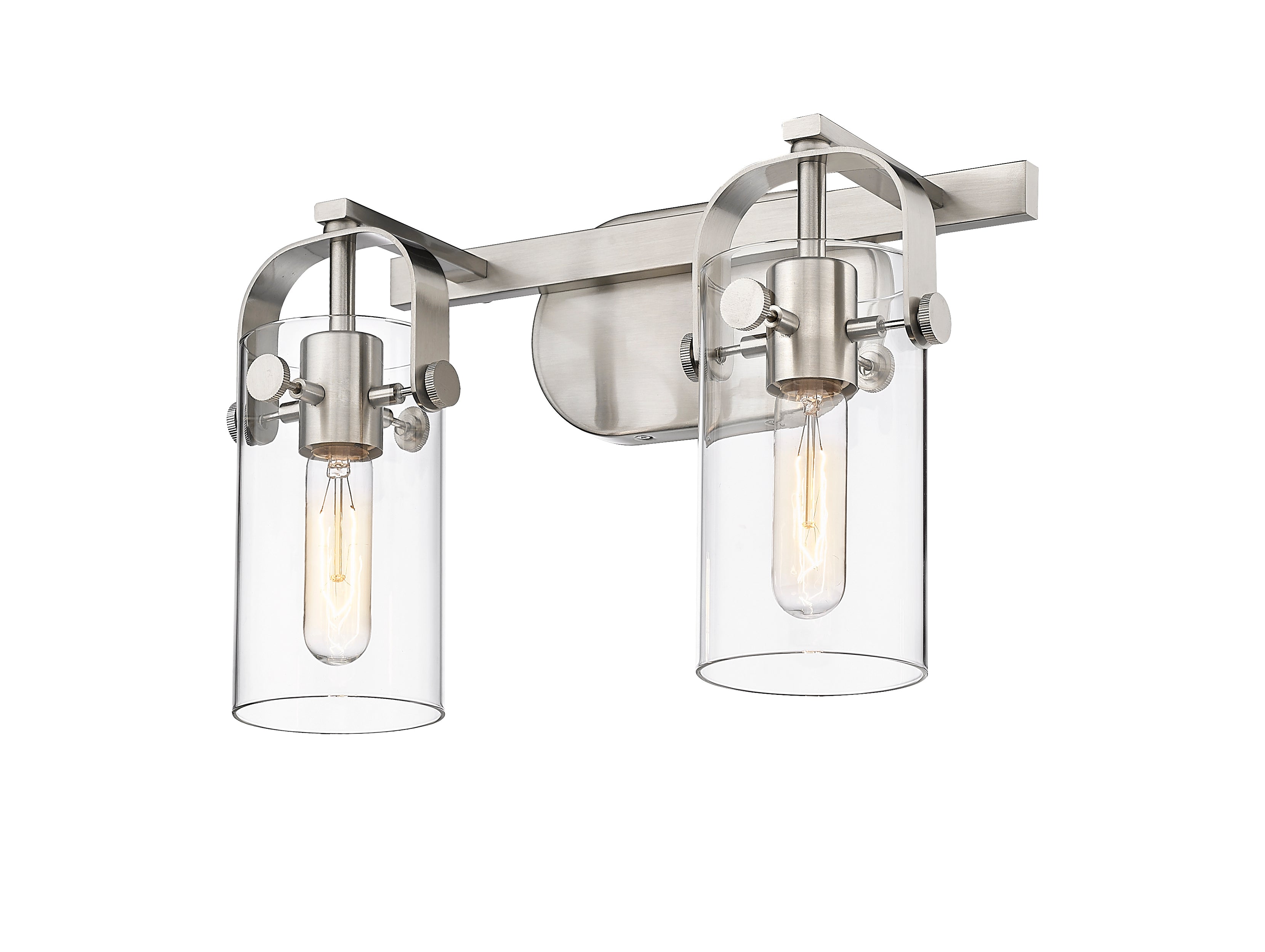 Downtown Urban Sconce Cast Brass Glass