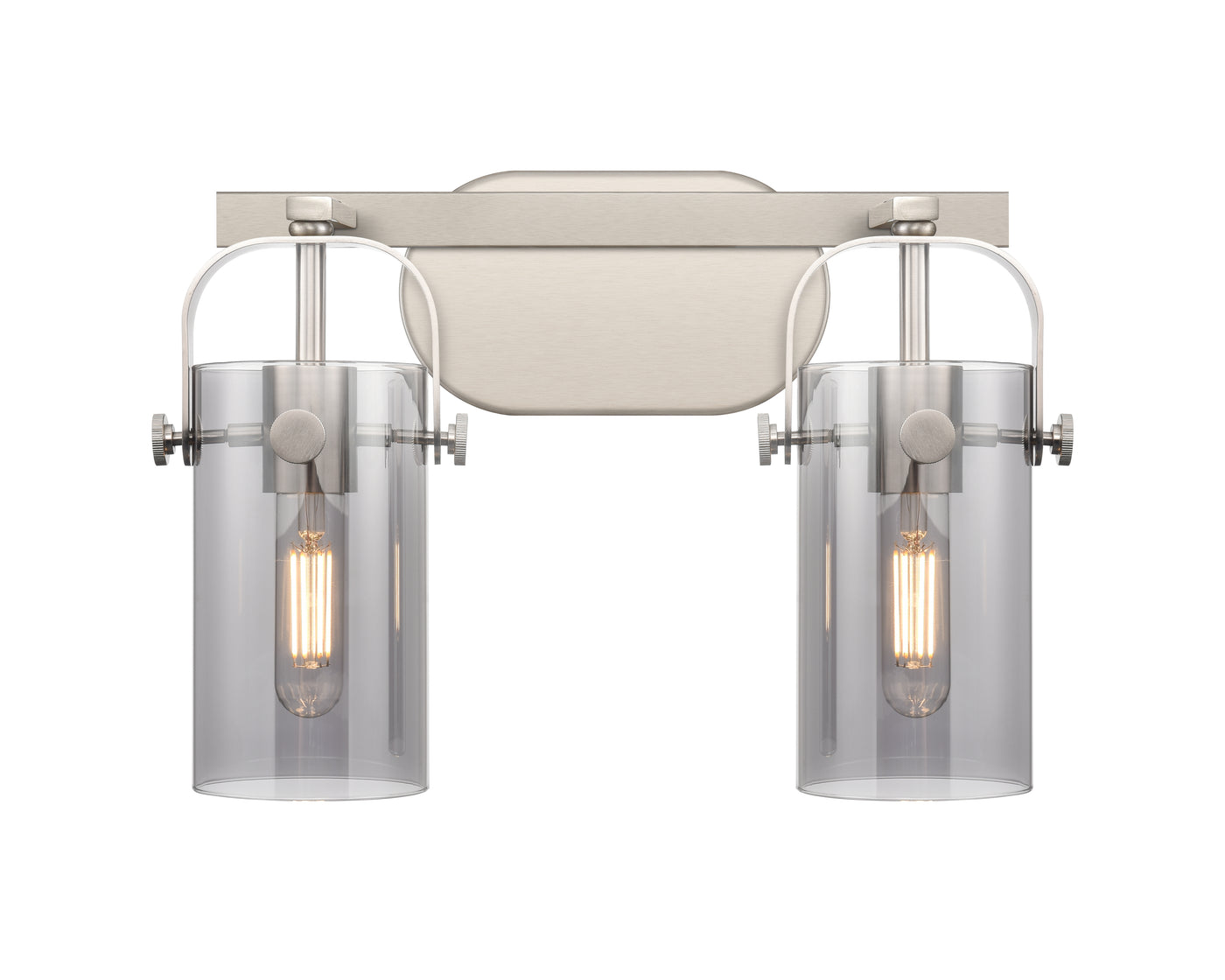 Downtown Urban Bath Vanity Light Brass Glass