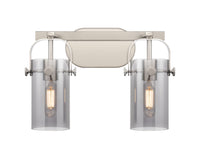 Downtown Urban Bath Vanity Light Brass Glass