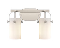 Downtown Urban Bath Vanity Light Brass Glass