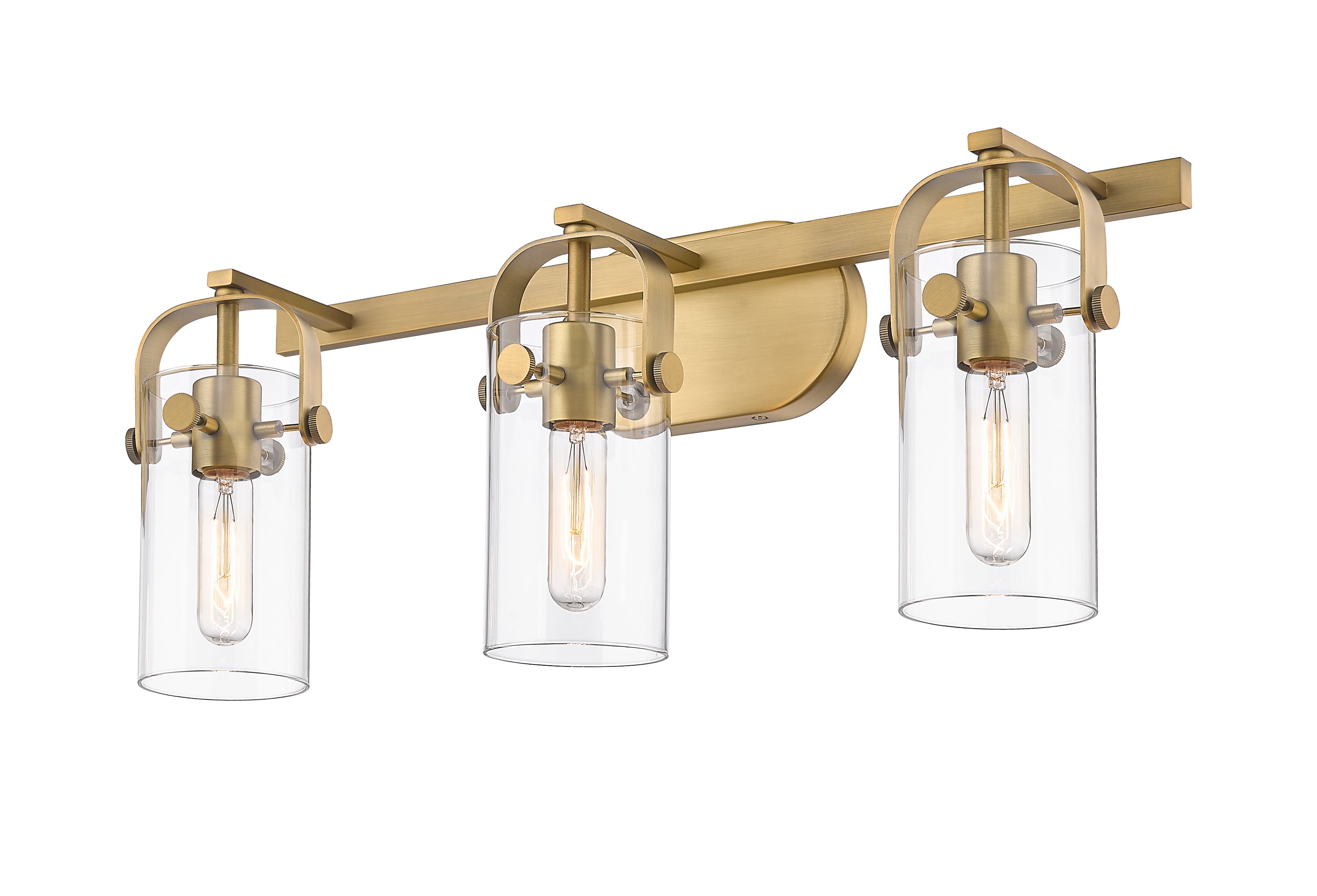 Downtown Urban Bath Vanity Light Cast Brass