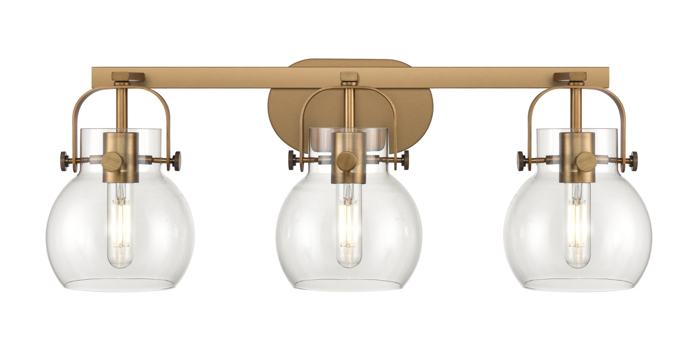 Downtown Urban Bath Vanity Light Cast Brass