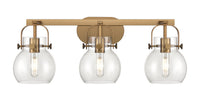 Downtown Urban Bath Vanity Light Cast Brass