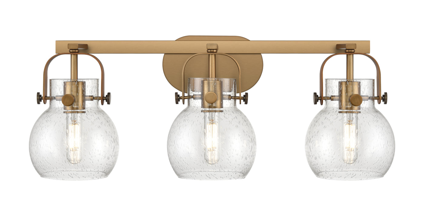 Downtown Urban Bath Vanity Light Cast Brass