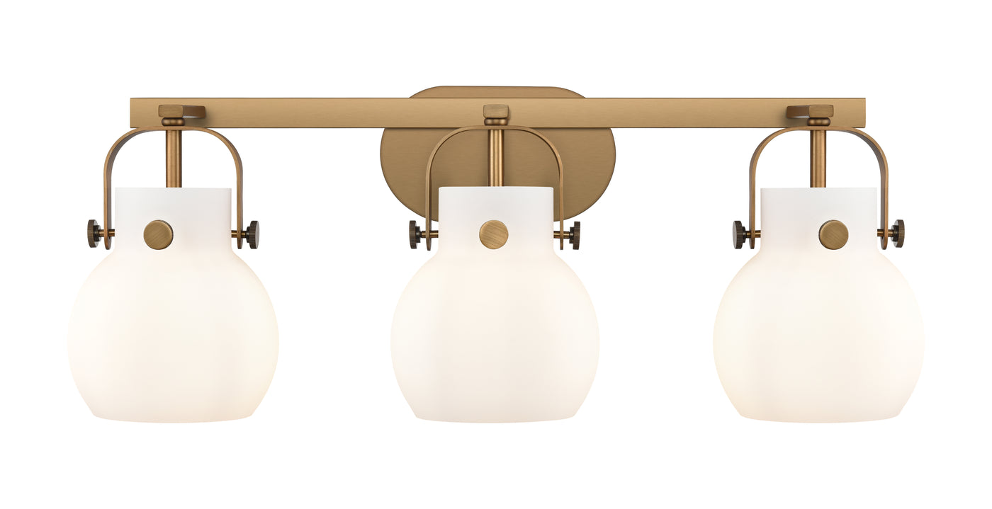 Downtown Urban Bath Vanity Light Cast Brass