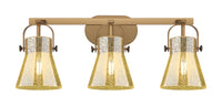 Downtown Urban Bath Vanity Steel Brass Light