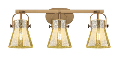 Downtown Urban Bath Vanity Steel Brass Light