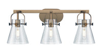 Downtown Urban Bath Vanity Steel Brass Light
