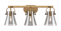 Downtown Urban Bath Vanity Steel Brass Light